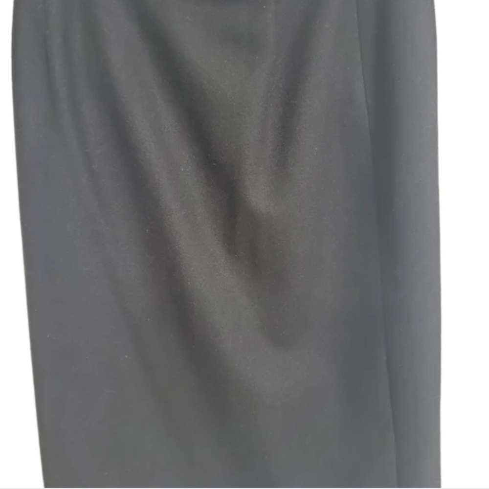 Prada Asymmetric Button Front Virgin Wool Skirt I… - image 2